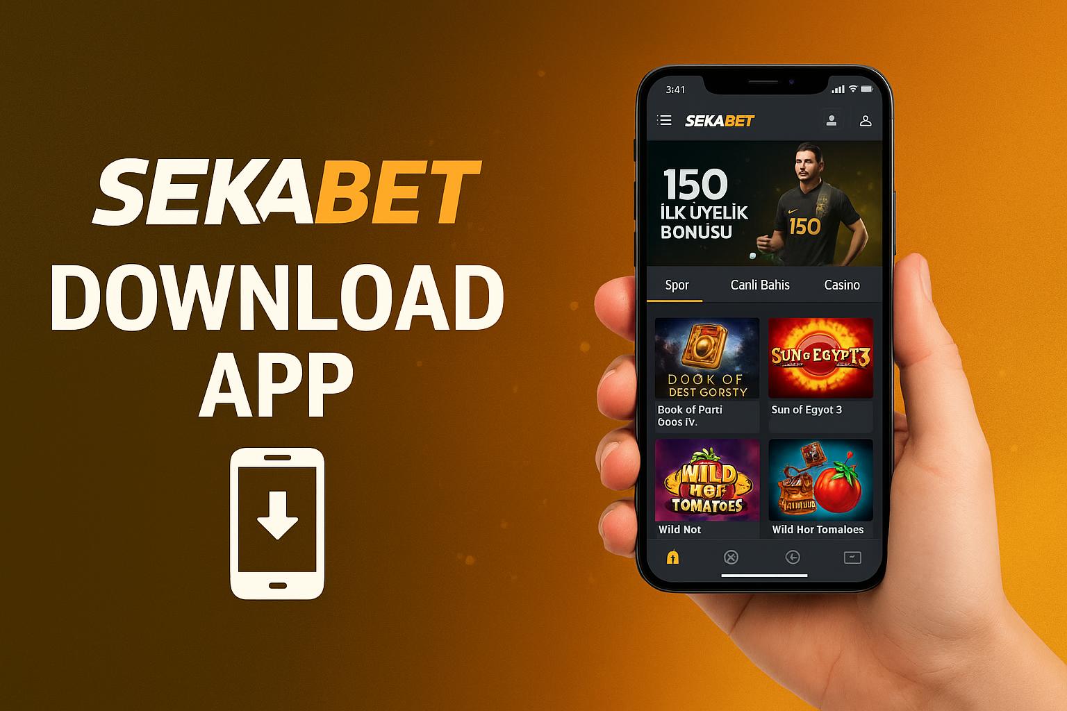 Baixar o SEKABET Cassino App