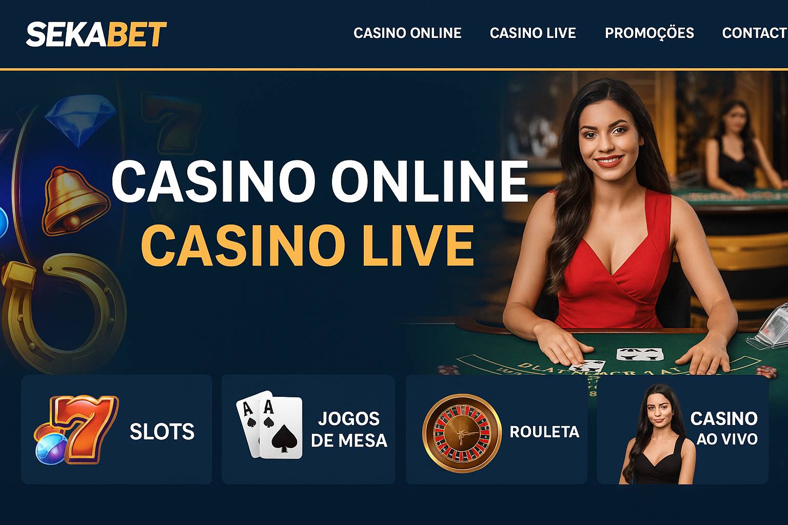 O SEKABET Live Casino lança promoções regularmente