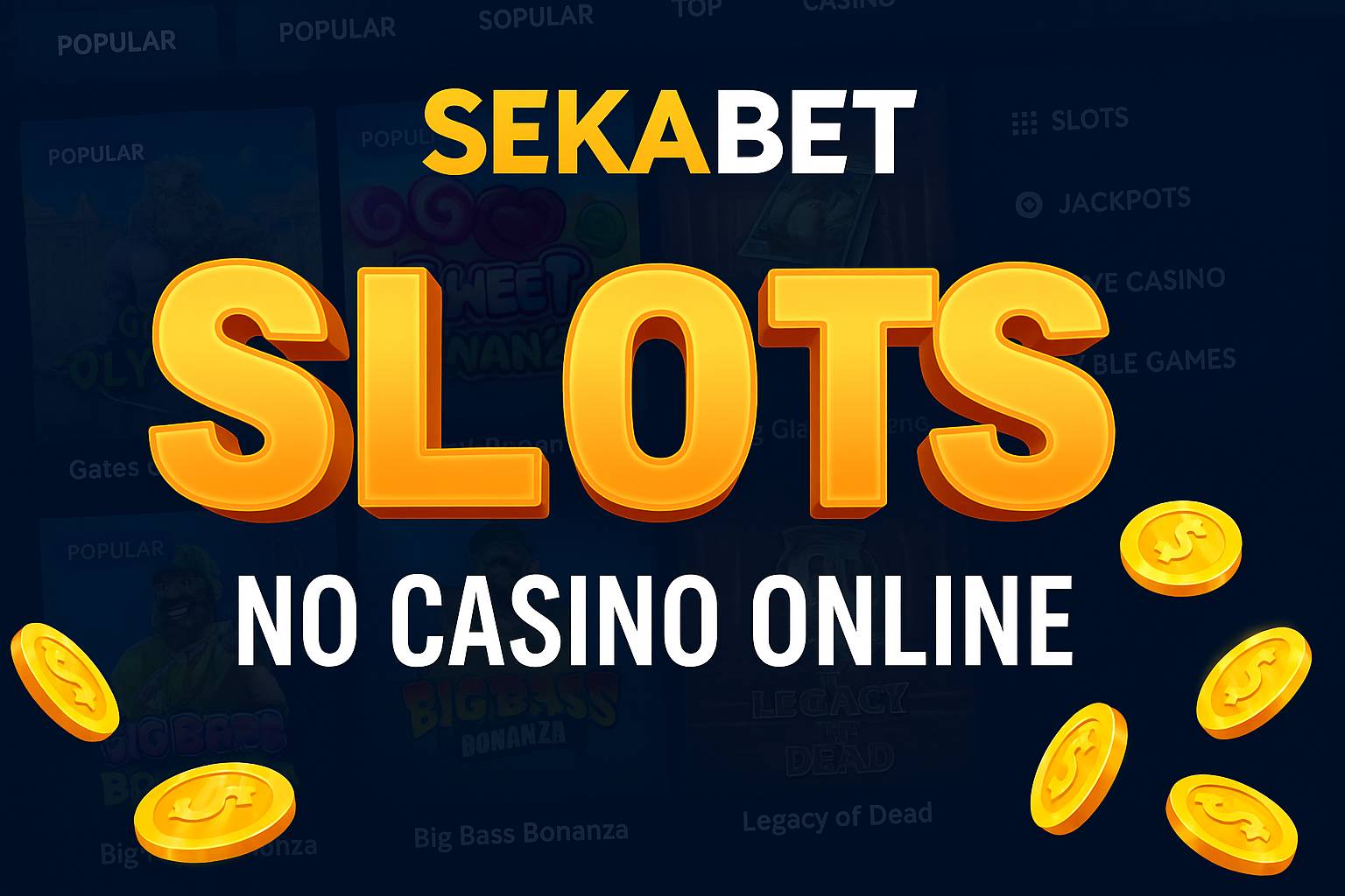 Jogos de Slot no Casino Online SEKABET