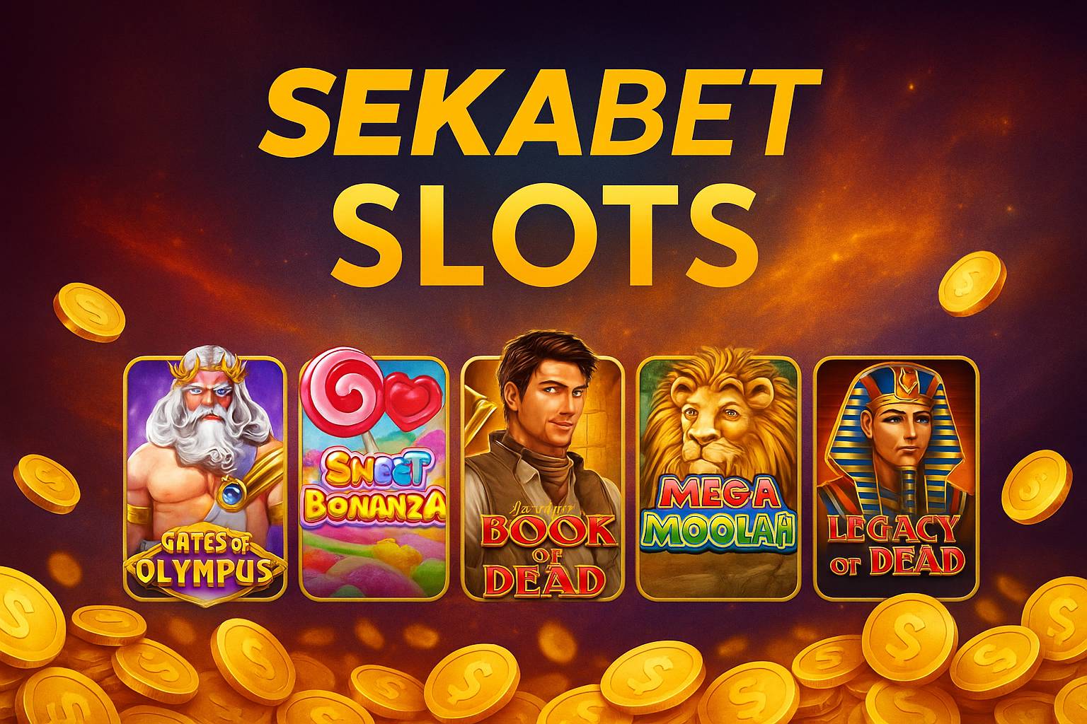 Explore o mundo das slot machines no SEKABET Casino